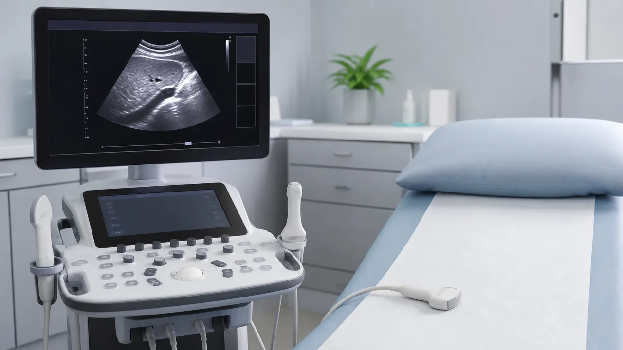Ультразвуковой аппарат в диагностическом кабинете