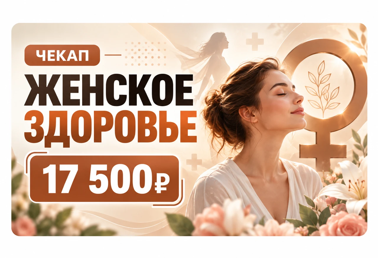 Чекап Женское здоровье — 17 500 ₽